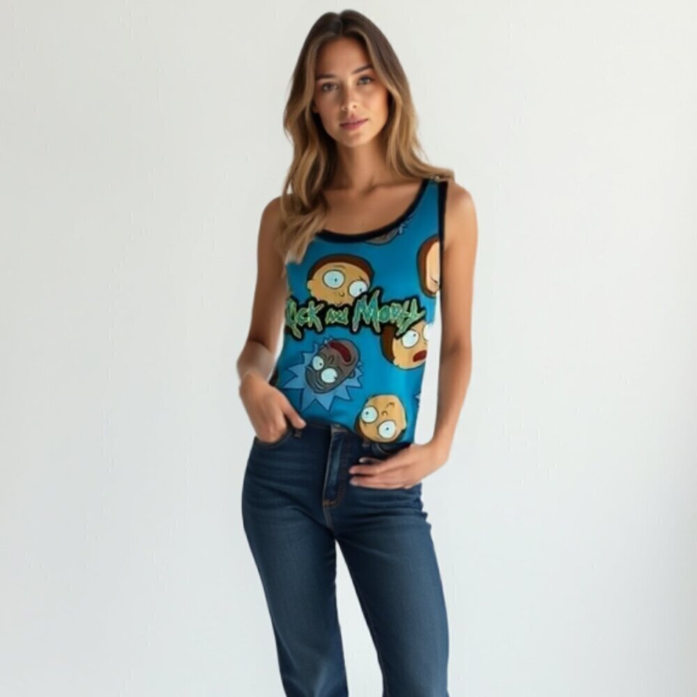 ❤️ Rick Morty Men’s Tank Top S